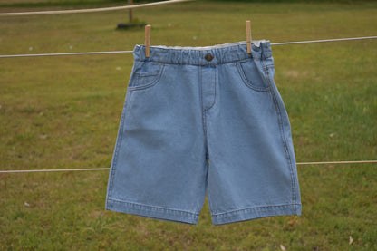 The Tide Jean Shorts